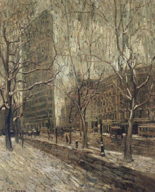 The Flatiron Building, Ernest Lawson